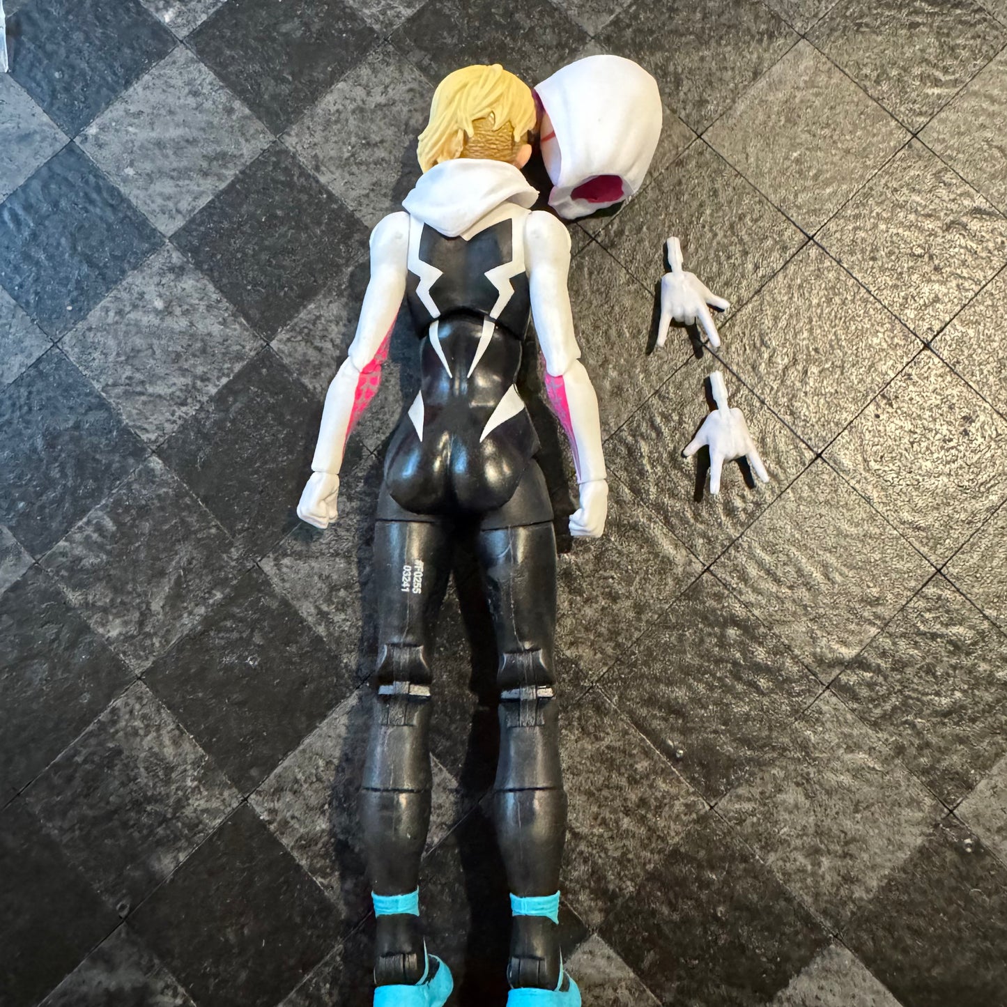 Marvel Legends Spider-Gwen Into the Spider-Verse Stiltman wave