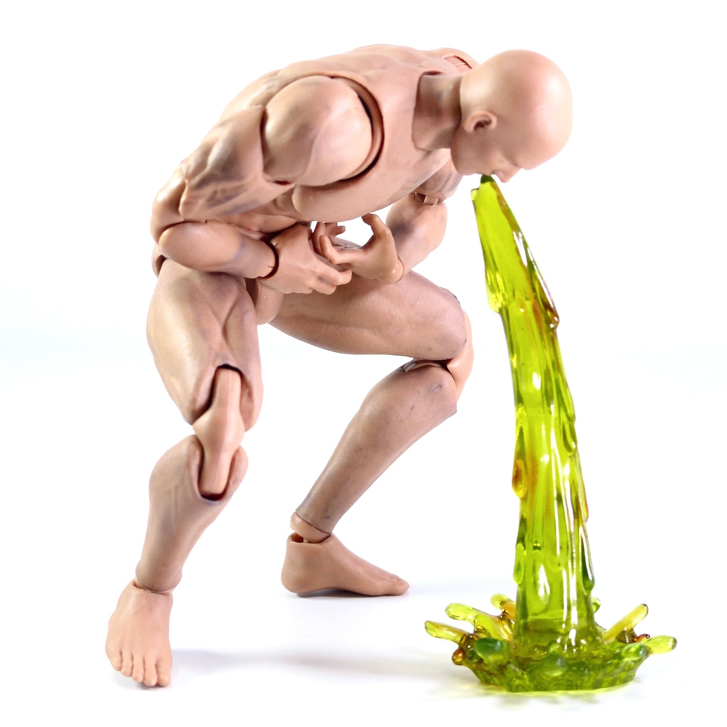 CURSED CRATE - Green Monster Blood! 1/12 Accessories and Gold Boxing Gloves
