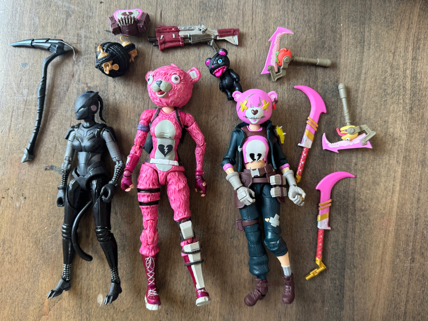 Fortnite Figures Lynx, Ragsy and Cuddle Team Leader