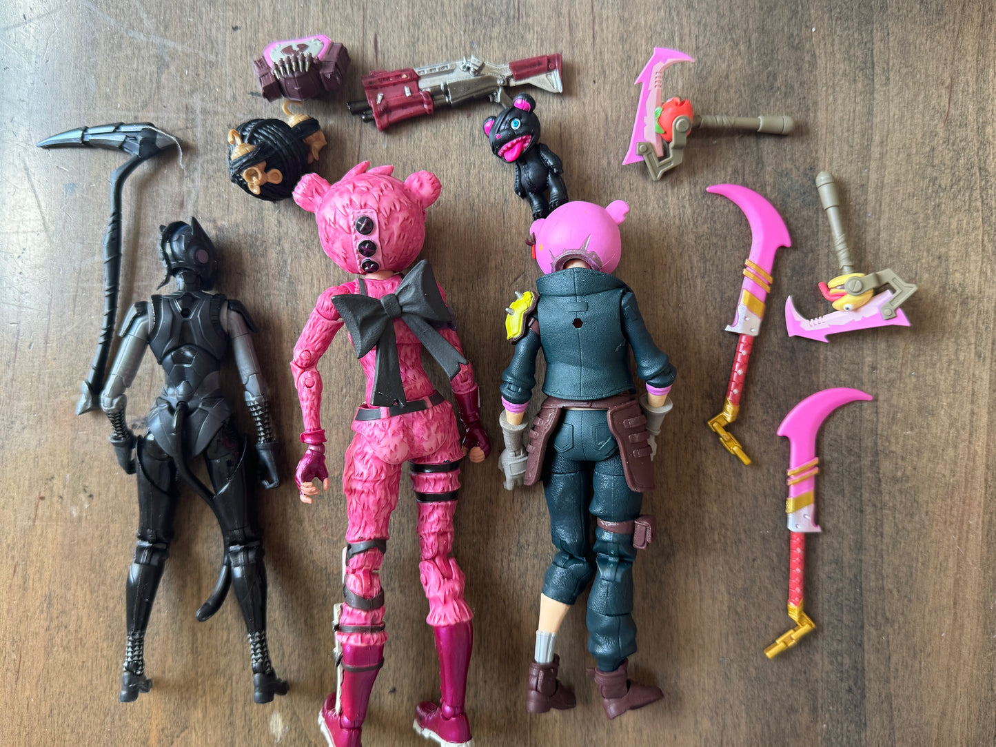 Fortnite Figures Lynx, Ragsy and Cuddle Team Leader