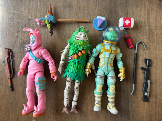 Fortnite Figures x3