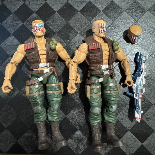 Loose Marvel Legends Nuke figures
